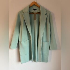 J. Crew Light Green/ light Blue Sophie Blazer